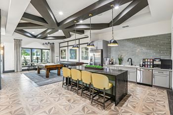 Community room with kitchenette